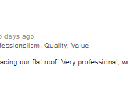 Beta flat roof Rotherham