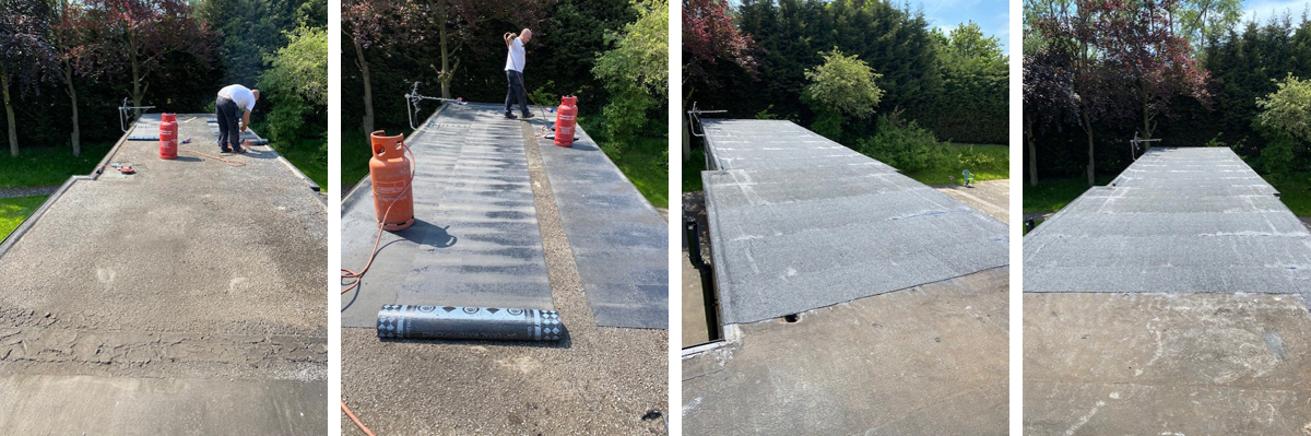 felt roof replace Rothertham