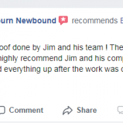 Beta Roofs Customer 5 star review