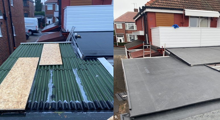 Firestone roof Rotherham