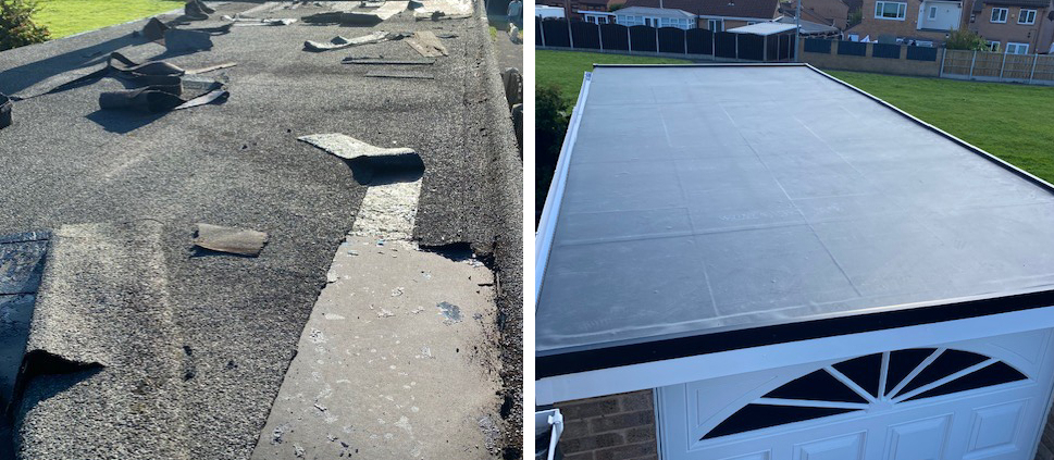 Rubber flat Roof Rotherham