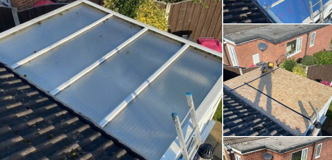 Flat roof Conservatory