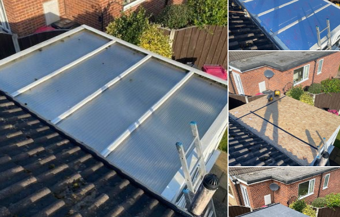 Flat roof Conservatory